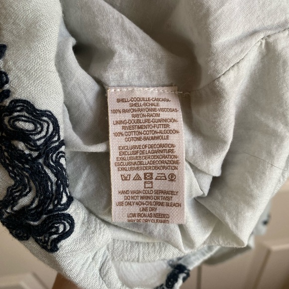 Free People Emma Austin Agave Embroidered Tunic Swing Dress M - Picture 8 of 11